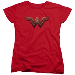 Wonder Woman Movie - Womens Wonder Woman Logo T-Shirt