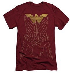 Wonder Woman Movie - Mens Armor Outline Slim Fit T-Shirt