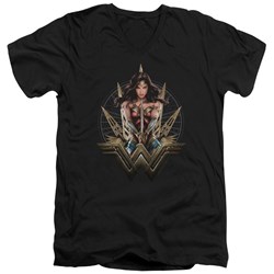 Wonder Woman Movie - Mens Wonder Blades V-Neck T-Shirt