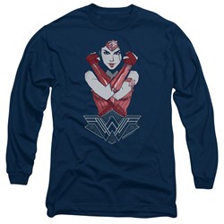 Wonder Woman Movie - Mens Amazon Long Sleeve T-Shirt