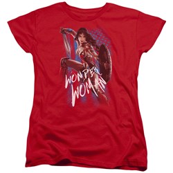 Wonder Woman Movie - Womens American Hero T-Shirt