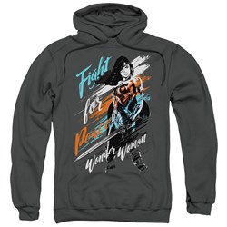 Wonder Woman Movie - Mens Fight For Peace Pullover Hoodie