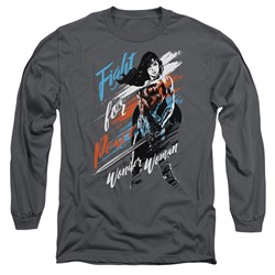 Wonder Woman Movie - Mens Fight For Peace Long Sleeve T-Shirt