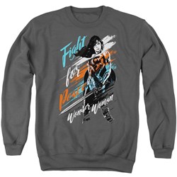 Wonder Woman Movie - Mens Fight For Peace Sweater
