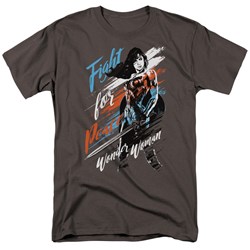 Wonder Woman Movie - Mens Fight For Peace T-Shirt
