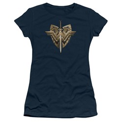 Wonder Woman Movie - Juniors Sword Emblem T-Shirt