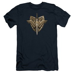 Wonder Woman Movie - Mens Sword Emblem Slim Fit T-Shirt