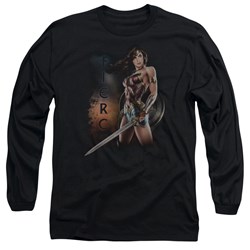Wonder Woman Movie - Mens Fierce Long Sleeve T-Shirt