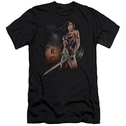 Wonder Woman Movie - Mens Fierce Premium Slim Fit T-Shirt
