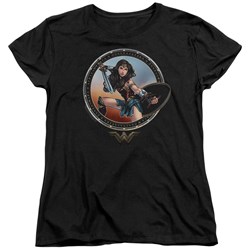 Wonder Woman Movie - Womens Battle Pose T-Shirt