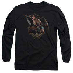 Wonder Woman Movie - Mens Fight Long Sleeve T-Shirt