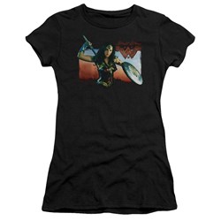 Wonder Woman Movie - Juniors Warrior Woman T-Shirt