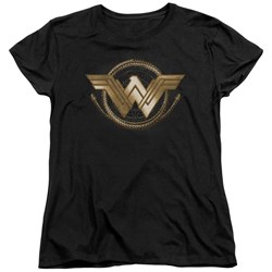 Wonder Woman Movie - Womens Lasso Logo T-Shirt