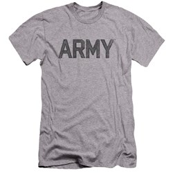 Army - Mens Star Premium Slim Fit T-Shirt