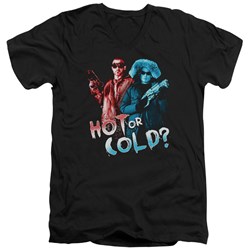 Arrow - Mens Hot Or Cold V-Neck T-Shirt