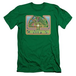 Atari - Mens Centipede Green Slim Fit T-Shirt
