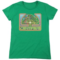 Atari - Womens Centipede Green T-Shirt
