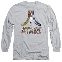 Atari - Mens Inset Art Long Sleeve T-Shirt
