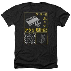 Atari - Mens Kanji Squares Heather T-Shirt