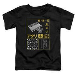 Atari - Toddlers Kanji Squares T-Shirt