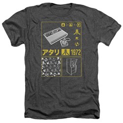 Atari - Mens Kanji Squares Heather T-Shirt