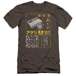 Atari - Mens Kanji Squares Premium Slim Fit T-Shirt