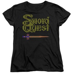 Atari - Womens 8 Bit Sword T-Shirt