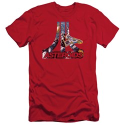 Atari - Mens Asteroids Atari Slim Fit T-Shirt