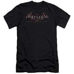 Batman Arkham Knight - Mens Logo Premium Slim Fit T-Shirt
