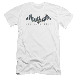 Batman Arkham Knight - Mens Descending Logo Premium Slim Fit T-Shirt
