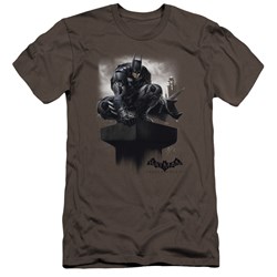 Batman Arkham Knight - Mens Perched Premium Slim Fit T-Shirt