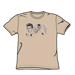 Elvis - American Trilogy - Big Boys Sand S/S T-Shirt For Boys