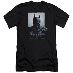 Batman Arkham Origins - Mens Two Sides Premium Slim Fit T-Shirt