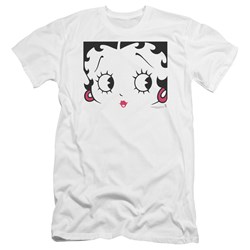 Betty Boop - Mens Close Up Premium Slim Fit T-Shirt