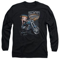 Betty Boop - Mens Choppers Long Sleeve T-Shirt