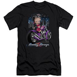 Betty Boop - Mens City Chopper Premium Slim Fit T-Shirt
