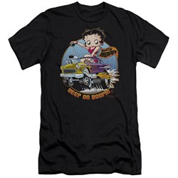 Betty Boop - Mens Keep On Boopin Premium Slim Fit T-Shirt