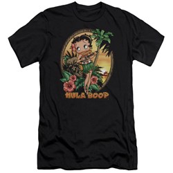 Betty Boop - Mens Hula Boop Ii Premium Slim Fit T-Shirt