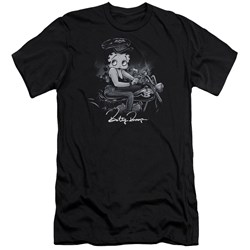 Betty Boop - Mens Storm Rider Premium Slim Fit T-Shirt