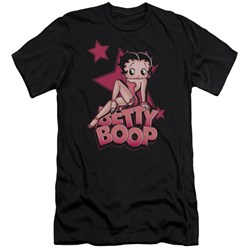 Betty Boop - Mens Sexy Star Premium Slim Fit T-Shirt