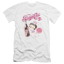 Betty Boop - Mens Boopsi Cola Premium Slim Fit T-Shirt