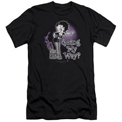 Betty Boop - Mens My Way Premium Slim Fit T-Shirt
