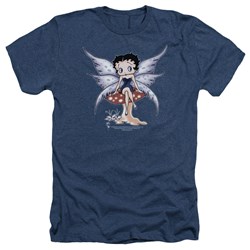 Betty Boop - Mens Mushroom Fairy Heather T-Shirt