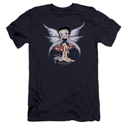 Betty Boop - Mens Mushroom Fairy Premium Slim Fit T-Shirt