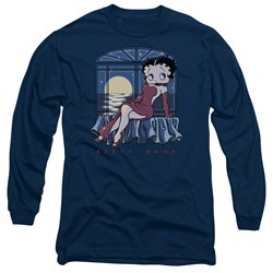 Betty Boop - Mens Moonlight Long Sleeve T-Shirt