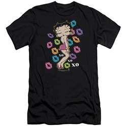 Betty Boop - Mens Tripple Xo Premium Slim Fit T-Shirt