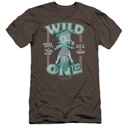 Betty Boop - Mens Wild One Premium Slim Fit T-Shirt