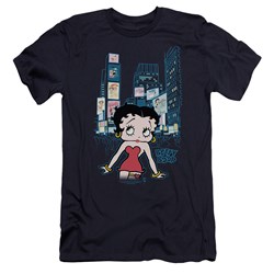 Betty Boop - Mens Square Premium Slim Fit T-Shirt