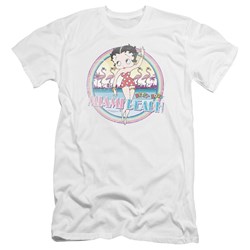 Betty Boop - Mens Miami Beach Premium Slim Fit T-Shirt