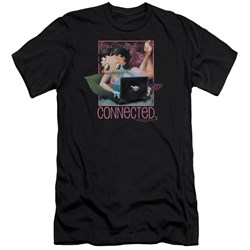 Betty Boop - Mens Connected Premium Slim Fit T-Shirt